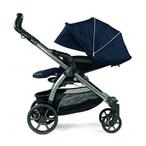 Carucior 3 in 1 Peg Perego Book, Primoviaggio SL, 0 - 22 kg, Eclipse, Bleumarin, Culoare: Albastru,poza 6