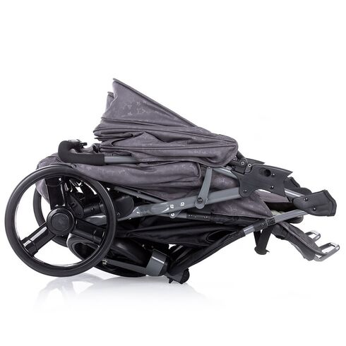 Carucior gemeni Chipolino Twix graphite, Culoare: Gri - poza 8 - ExclusivMAG.ro