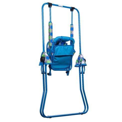 Leagan pentru copii, Top Kids, pentru interior si exterior, Blue Dots, Culoare: Blue,poza 4