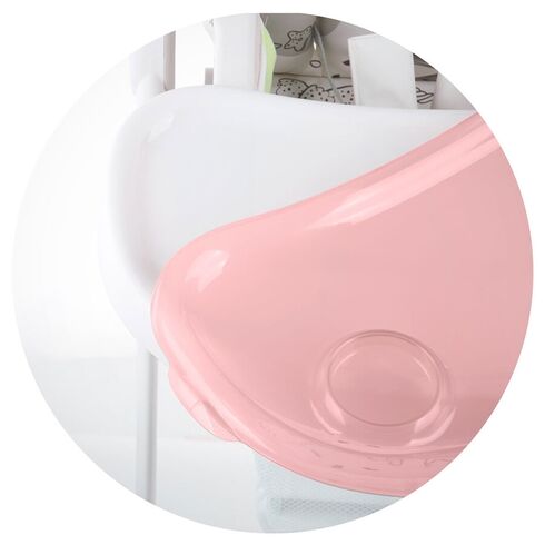 Scaun de masa Chipolino Master Chef peony pink, Culoare: Roz,poza 7