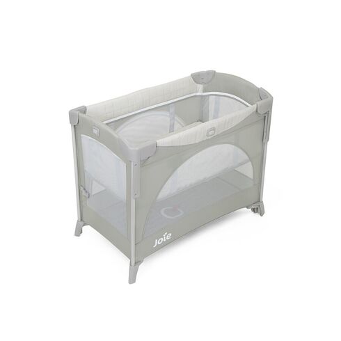 Patut pliant pentru cosleeping Joie Kubbie Wheat, Culoare: Gri deschis, Dimensiuni: 95x65,poza 5  - ExclusivMAG.ro Patut pliant pentru cosleeping Joie Kubbie Wheat, Culoare: Gri deschis, Dimensiuni: 95x65,poza 5