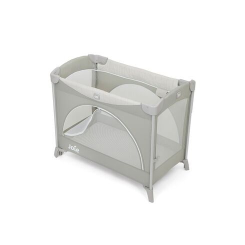Patut pliant pentru cosleeping Joie Kubbie Wheat, Culoare: Gri deschis, Dimensiuni: 95x65