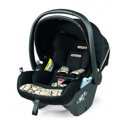 Carucior 3 in 1 Peg Perego Book, Lounge, 0 - 22 kg, Graphic Gold, Negru / Bej, Culoare: Crem,poza 4