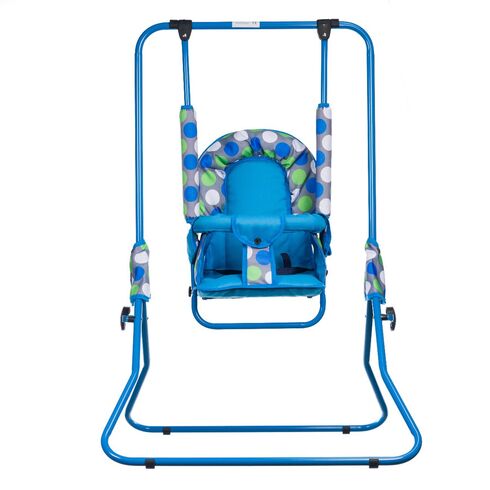Leagan pentru copii, Top Kids, pentru interior si exterior, Blue Dots, Culoare: Blue
