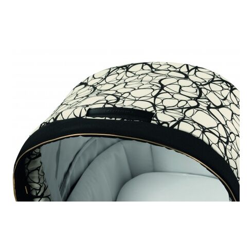 Carucior 3 in 1 Peg Perego Book, Lounge, 0 - 22 kg, Graphic Gold, Negru / Bej, Culoare: Crem,poza 12