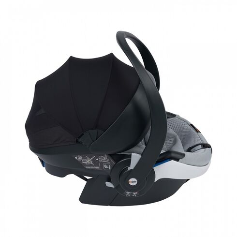 Scaun auto BeSafe iZi Go Modular X1 i-Size Peak Mesh, Culoare: Gri deschis, Grupa: 0-13kg (0 luni - 12 luni),poza 4