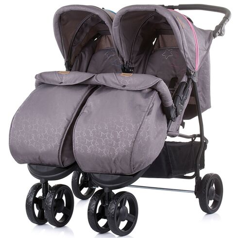 Carucior gemeni Chipolino Maxi Mix blue pink, Culoare: Multicolor - poza 3 - ExclusivMAG.ro