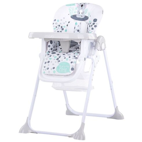 Scaun de masa Chipolino Maxi mist, Culoare: Alb/Gri