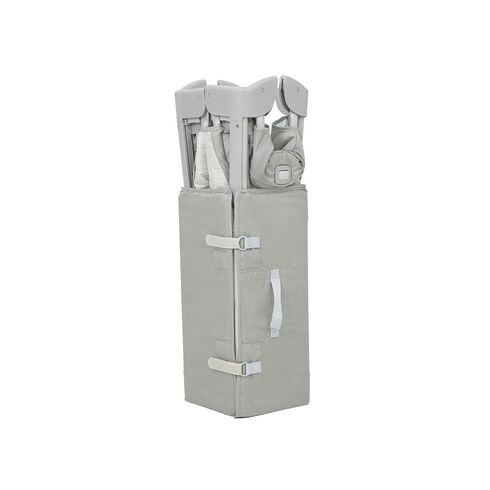 Patut pliant pentru cosleeping Joie Kubbie Wheat, Culoare: Gri deschis, Dimensiuni: 95x65,poza 8  - ExclusivMAG.ro Patut pliant pentru cosleeping Joie Kubbie Wheat, Culoare: Gri deschis, Dimensiuni: 95x65,poza 8