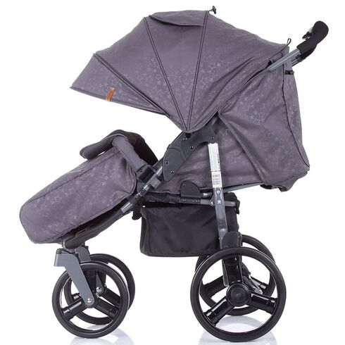 Carucior gemeni Chipolino Twix graphite, Culoare: Gri - poza 6 - ExclusivMAG.ro
