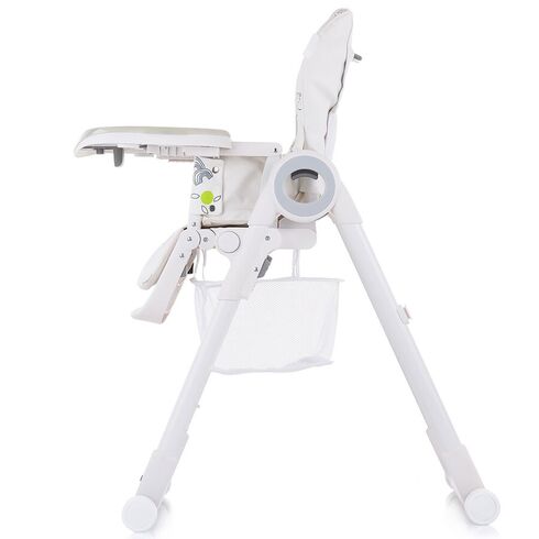 Scaun de masa Chipolino Master Chef mist, Culoare: Alb/Gri,poza 4