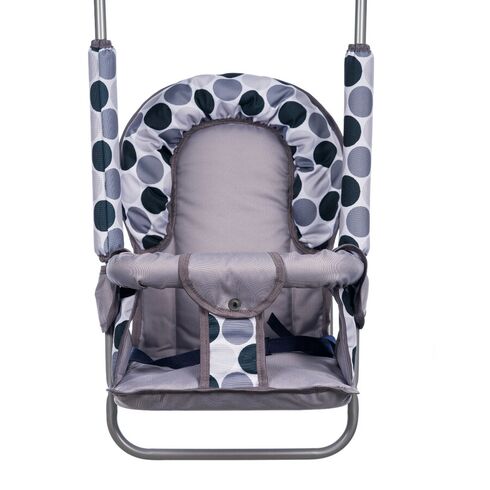 Leagan pentru copii, Top Kids, pentru interior si exterior, Grey Dots, Culoare: Gri deschis,poza 2