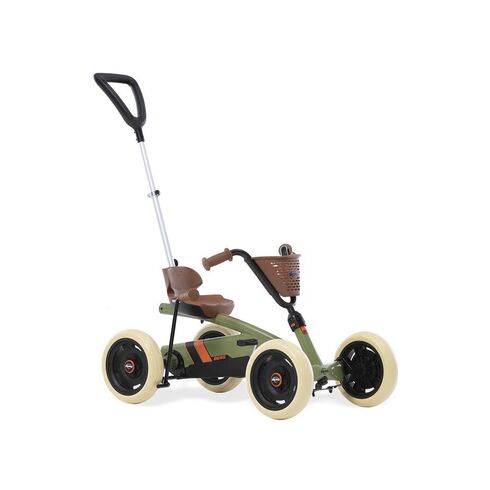 Kart BERG Buzzy Retro 2 in 1 Verde, Culoare: Verde