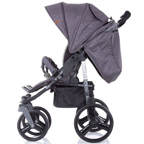 Carucior gemeni Chipolino Twix graphite, Culoare: Gri - poza 5 - ExclusivMAG.ro