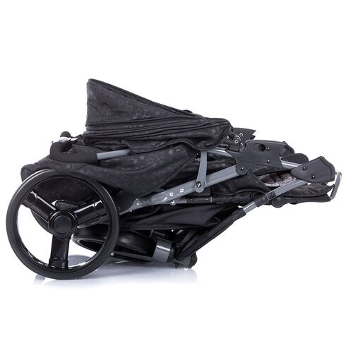 Carucior gemeni Chipolino Twix onyx, Culoare: Negru - poza 8 - ExclusivMAG.ro
