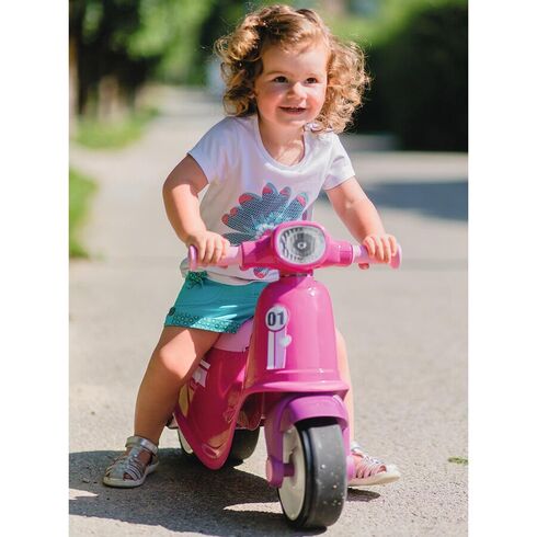 Scuter Smoby Scooter Ride-On pink,poza 7