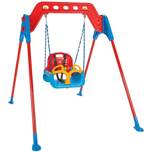 Leagan pentru copii Pilsan Samba A-Frame Swing cu cadru metalic,poza 2  - ExclusivMAG.ro Leagan pentru copii Pilsan Samba A-Frame Swing cu cadru metalic,poza 2