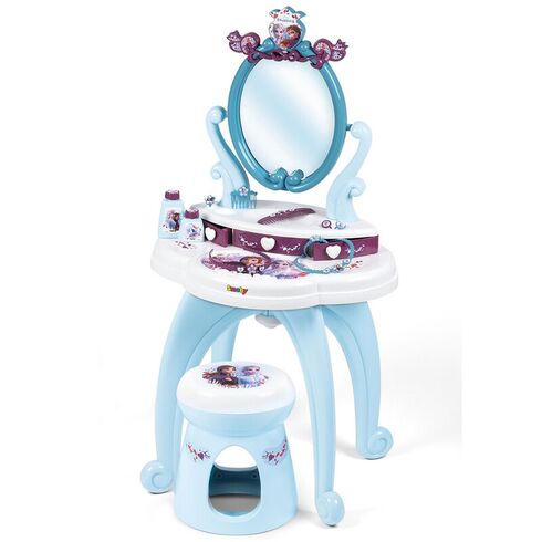 Jucarie Smoby Masuta de machiaj Frozen 2 2 in 1 cu accesorii,poza 2
