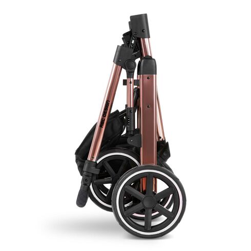 Carucior 3 in 1 Salsa 4 AIR Rose Gold Abc Design, Culoare: Negru, Model: 3 in 1,poza 6