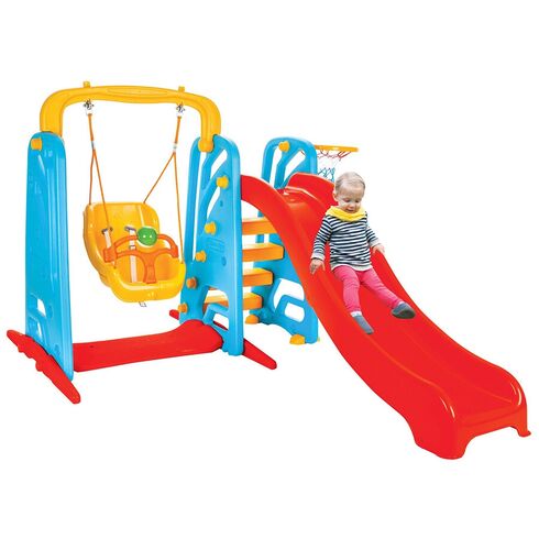 Centru de joaca Pilsan Cute Slide and Swing Set,poza 4
