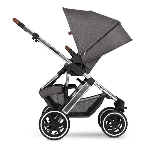 Carucior 3 in 1 Salsa 4 AIR Asphalt Abc Design, Culoare: Gri, Model: 3 in 1 - poza 6 - ExclusivMAG.ro