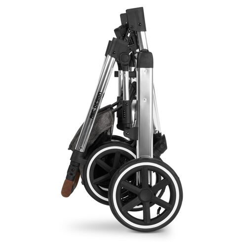 Carucior 3 in 1 Salsa 4 AIR Asphalt Abc Design, Culoare: Gri, Model: 3 in 1 - poza 7 - ExclusivMAG.ro