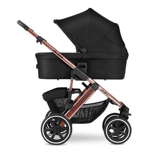 Carucior 3 in 1 Salsa 4 AIR Rose Gold Abc Design, Culoare: Negru, Model: 3 in 1,poza 3