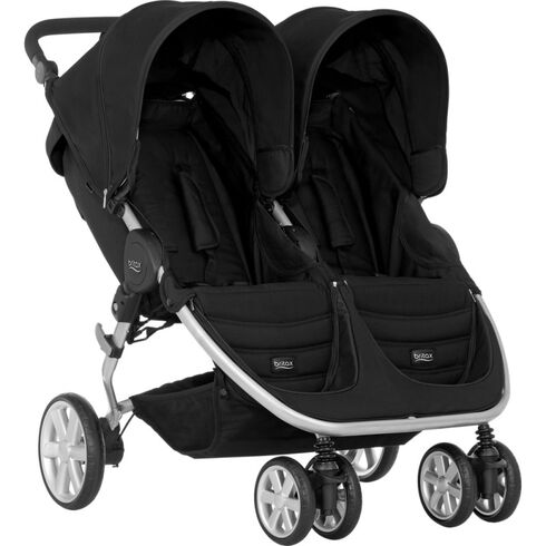 Carucior gemeni B-Agile Double Cosmos Black Britax  - ExclusivMAG.ro