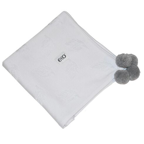 Paturica din Bambus, Eko, 80x80 cm, White, Culoare: Alb,poza 3  - ExclusivMAG.ro Paturica din Bambus, Eko, 80x80 cm, White, Culoare: Alb,poza 3