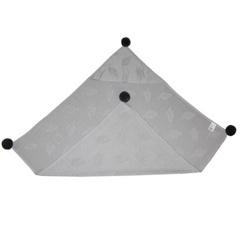 Paturica din Bambus, Eko, 80x80 cm, Grey, Culoare: Gri,poza 2