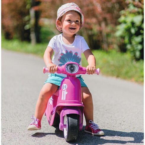 Scuter Smoby Scooter Ride-On pink,poza 8