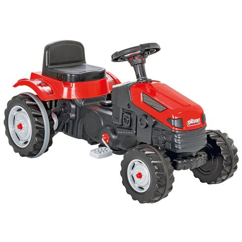 Tractor cu pedale Pilsan Active 07-314 red, Culoare: Rosu,poza 2