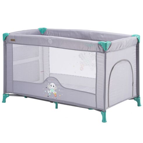Patut pliabil Chipolino Capri mint, Culoare: Verde, Dimensiuni: 120x60
