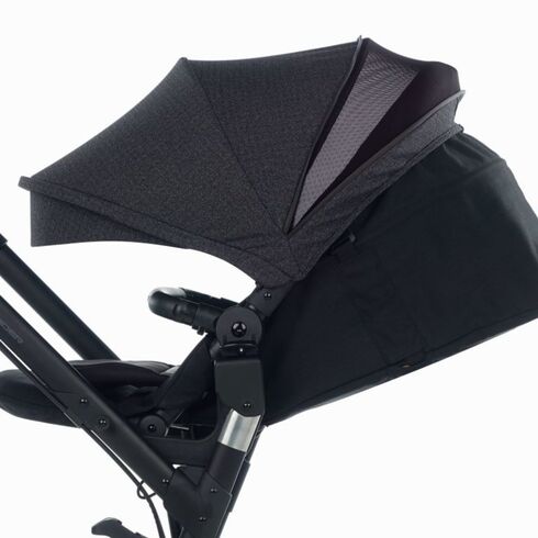 Carucior 3 in 1 Trider Matrix Light 2 Cold Black Jane, Culoare: Gri/Negru,poza 7