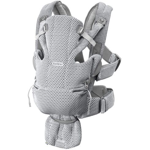 Marsupiu anatomic BabyBjorn Move, Grey, 3D Mesh, Culoare: Gri