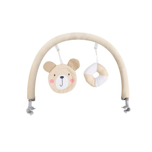 Leagan Glossy, Momi, Bear, Culoare: Crem,poza 3