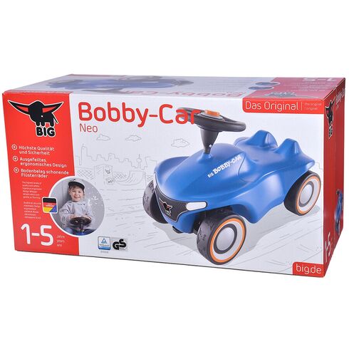 Masinuta de impins Big Bobby Car Neo blue, Culoare: Albastru - poza 7 - ExclusivMAG.ro