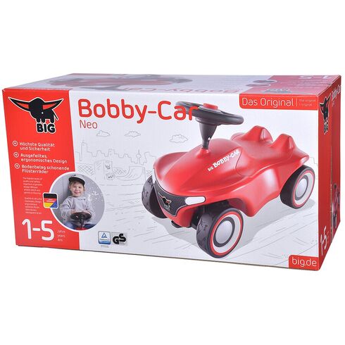 Masinuta de impins Big Bobby Car Neo red, Culoare: Rosu - poza 7 - ExclusivMAG.ro