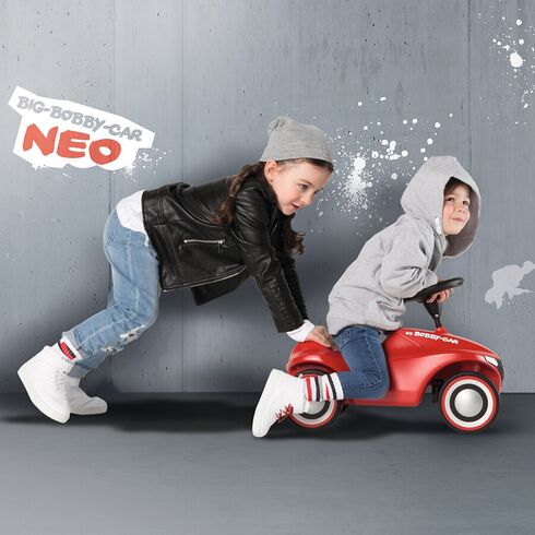Masinuta de impins Big Bobby Car Neo red, Culoare: Rosu - poza 9 - ExclusivMAG.ro