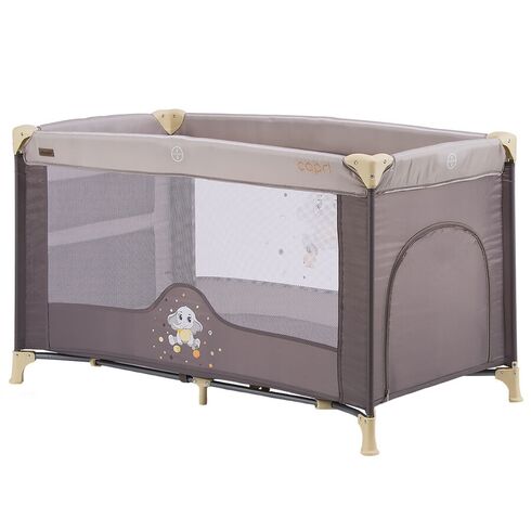 Patut pliabil Chipolino Capri latte, Culoare: Crem, Dimensiuni: 120x60
