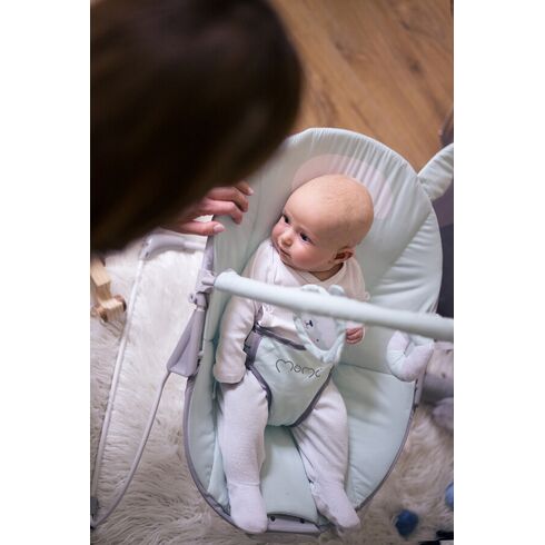 Leagan Glossy, Momi, Bear, Culoare: Crem,poza 5