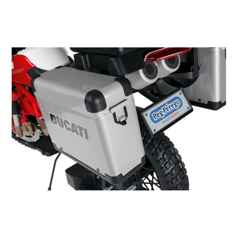 Motocicleta electrica Peg Perego Ducati Enduro, 12V, 3 ani +, Negru / Rosu,poza 5  - ExclusivMAG.ro Motocicleta electrica Peg Perego Ducati Enduro, 12V, 3 ani +, Negru / Rosu,poza 5