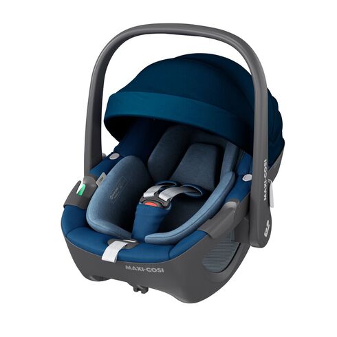 Scaun Auto I-Size Pebble 360 + Baza FamilyFix 360 Maxi-Cosi Essential Blue, Culoare: Albastru, Grupa: 0-13kg (0 luni - 12 luni),poza 7  - ExclusivMAG.ro Scaun Auto I-Size Pebble 360 + Baza FamilyFix 360 Maxi-Cosi Essential Blue, Culoare: Albastru, Grupa: 0-13kg (0 luni - 12 luni),poza 7