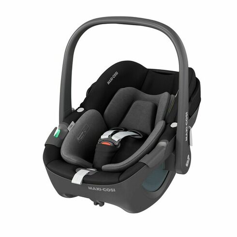 Scaun Auto I-Size Pebble 360 + Baza FamilyFix 360 Maxi-Cosi Essential Black, Culoare: Gri/Negru, Grupa: 0-13kg (0 luni - 12 luni),poza 4  - ExclusivMAG.ro Scaun Auto I-Size Pebble 360 + Baza FamilyFix 360 Maxi-Cosi Essential Black, Culoare: Gri/Negru, Grupa: 0-13kg (0 luni - 12 luni),poza 4