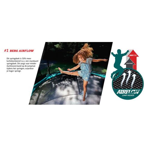 Trambulina Berg Champion Regular GRI Level cu plasa Deluxe 430,poza 3