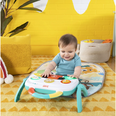 Salteluta de activitati 4 in 1 Bright Starts Groovin' Kicks Tropical Safari,poza 10