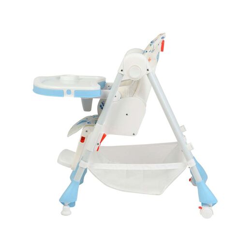 Scaun de masa Juju Eat&Joy, Elephants, Culoare: Albastru,poza 3