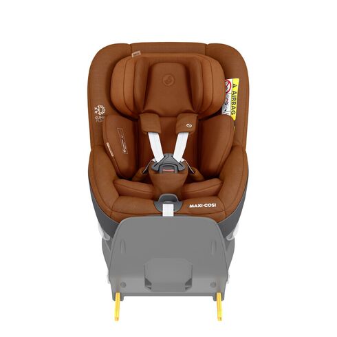 Scaun Auto I-Size Pearl 360 + Baza FamilyFix 360 Maxi-Cosi Authentic Cognac, Culoare: Maro, Grupa: 0-18kg (0 luni - 4 ani),poza 6
