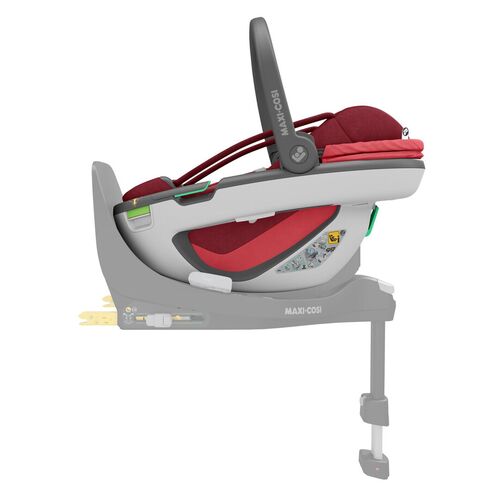 Cos Auto I-Size Coral 360 + Baza FamilyFix 360 Maxi-Cosi Essential Red, Culoare: Rosu, Grupa: 0-13kg (0 luni - 12 luni) - poza 2 - ExclusivMAG.ro