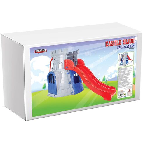Tobogan Pilsan Castle Slide grey, Culoare: Rosu - poza 5 - ExclusivMAG.ro